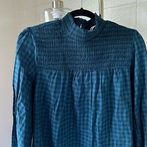 BROWNIE SPAIN plaid mini dress